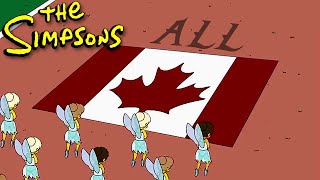 Every Simpsons Canada reference - Canada or Canadians (2021)