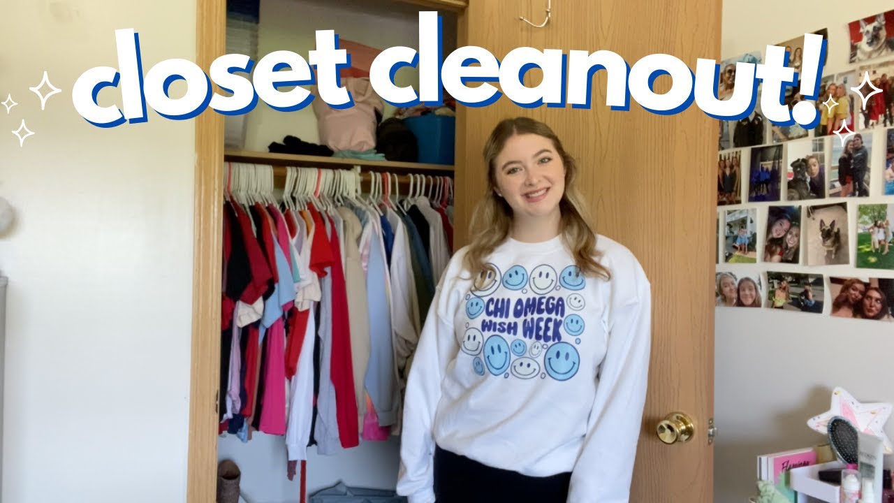 HUGE CLOSET CLEANOUT 2023 *declutter my closet for summer* - YouTube
