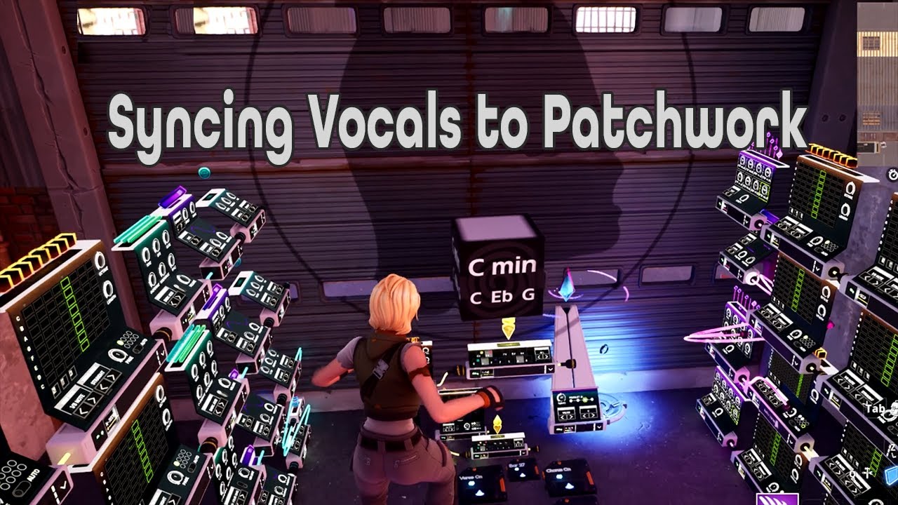 Syncing Vocals to Song made entirely with UEFN Fortnite Creative Patchwork Music Tools