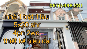 Bán Nhà Đẹp 1 Trệt 1 Lầu 5x25 Giá 2 Tỷ 400 Ngay Khu Công Nghiệp Mở Rộng Vòng Xoay Con Rồng