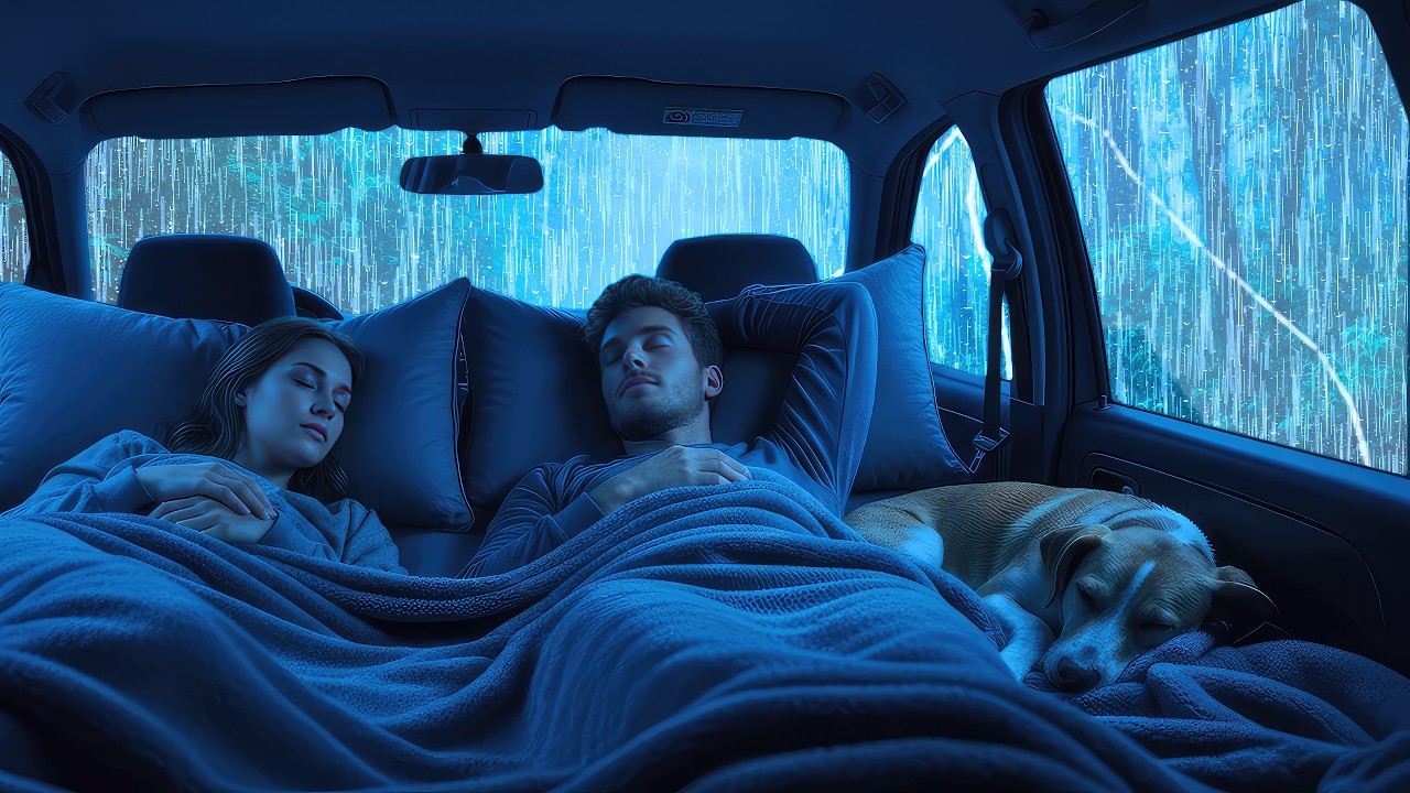 Can’t Sleep? Try This Heavy Rain Sound – Fall Asleep in 5 Minutes