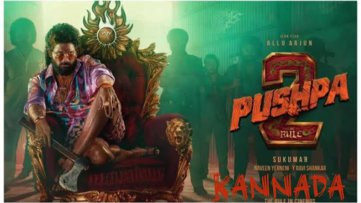(Pushpa chapter2) Pushpa2 Kannada dubbing movie/ full FHD Kannada dubbing movie/Allu Arjun sar movie