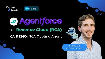 Agentforce Demo: Salesforce Revenue Cloud (RCA) Quoting Agent
