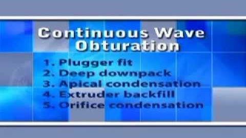 Elements Obturation Unit - Continuous Wave Obturation