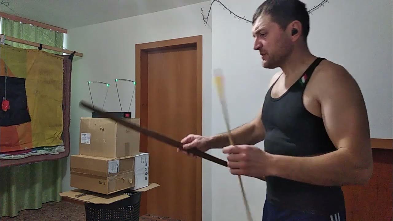 лук Команчи , техника стрельбы сравнение с длинным . - YouTube