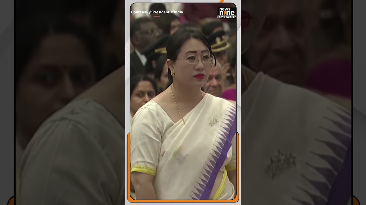 The President of Manipur News L gave the National Florence Nightingale Awards L. News 9