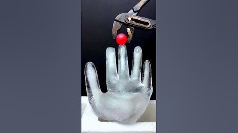 🔥 Hot ball vs ice hand 🧊🖐🏻 / insane experiments / you can
