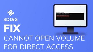 (4 Ways) How to Fix CHKDSK Cannot Open Volume for Direct Access in Windows 11/10/7|Tenorshare 4DDiG