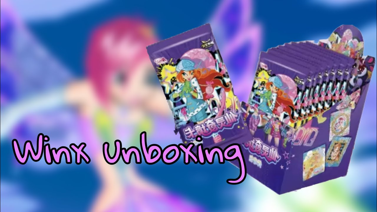 Unboxing карточек Winx 🧚‍♀️