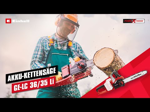 🔥BRUTALE LEISTUNG! Einhell Akku Kettensäge GP-LC 36/35 Li im Test