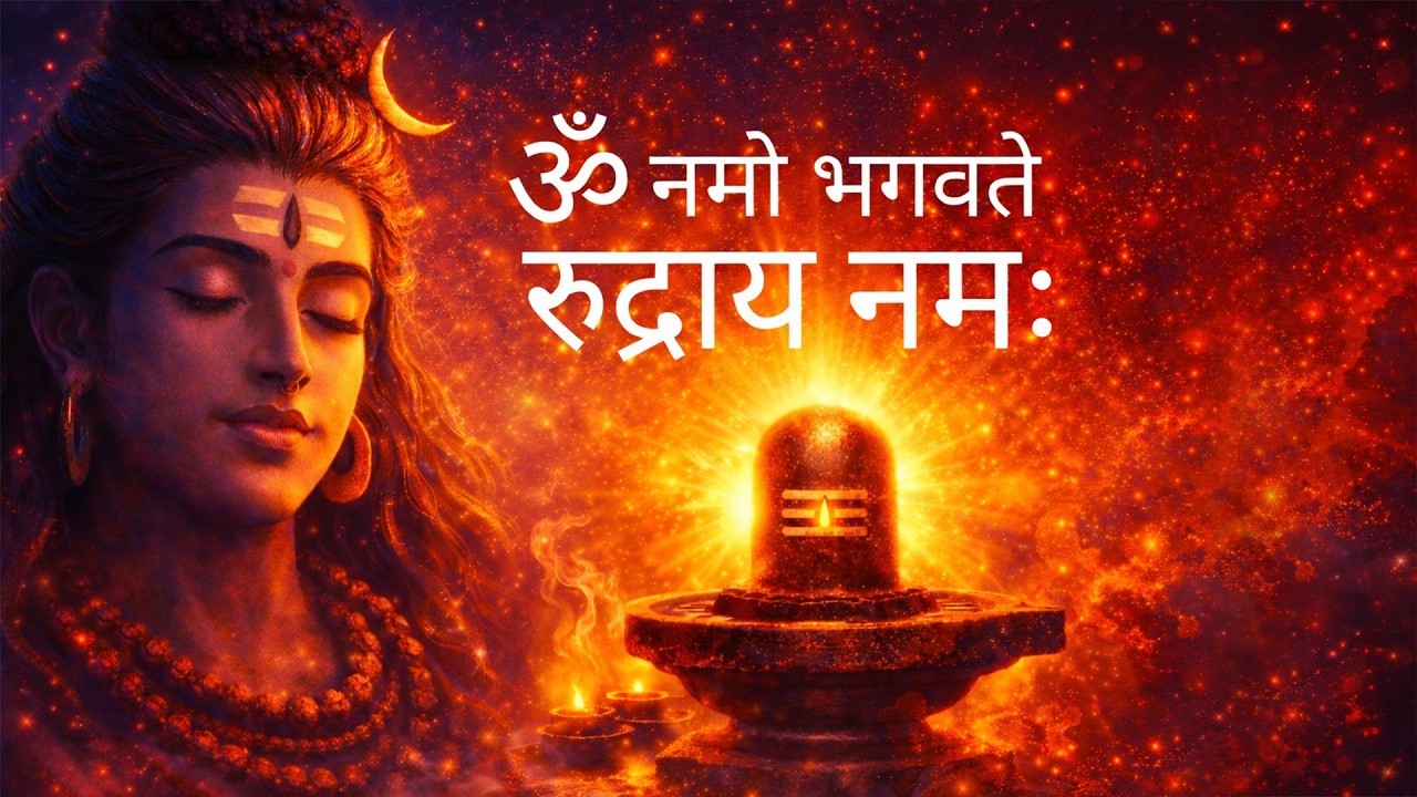 Om Namo Bhagavate Rudraya Namah | Powerful Shiv Mantra | Lord Shiva Chanting 5 Min