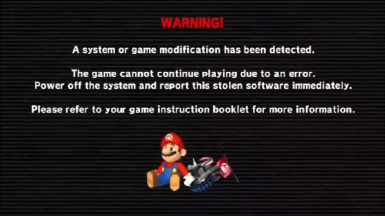 Mario Kart Wii (Error: 0x00) 