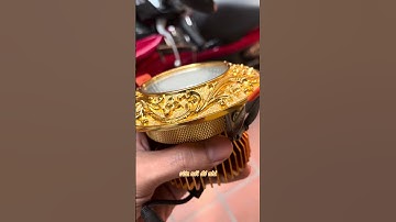 Đèn âm trần tân cổ điển mạ vàng