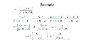 Differential Equations: Laplace Transforms - Translation on the s-axis (First Translation Theorem)