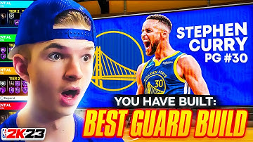 BEST GUARD BUILD NBA2K23! STEPHEN CURRY BUILD 2K23! BEST BUILD NBA2K23!