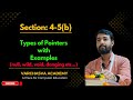 All Types of Pointers in C++ | Null, Void, Wild, Dangling Explained with Example | Varchasva Academy