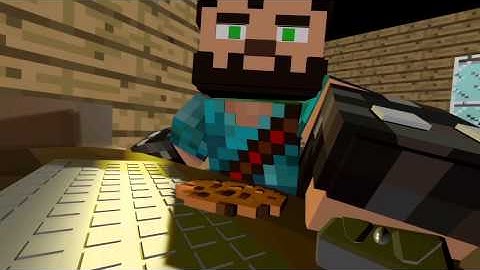 Cookie Clicker Addiction - Minecraft Short Animation