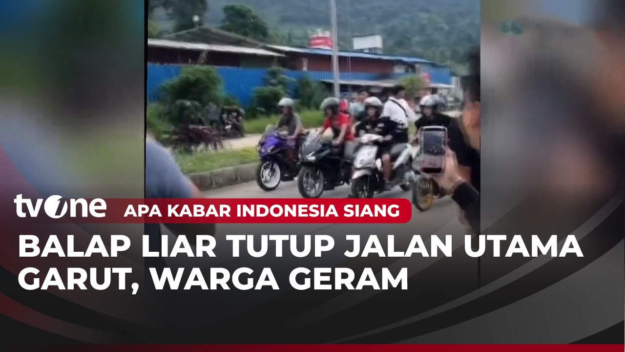 Viral Balap Liar Tutup Jalan Utama di Garut | AKIS tvOne