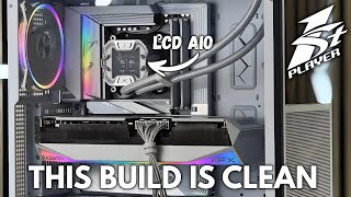 1STPLAYER All White PC Build | Clean & Minimalistic Design