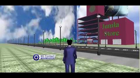 Virtual Reality Example for a simple outdoor scene  - Jumla Store