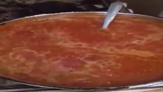 طريقه عمل الارز بالطماطم.   How to make rice with tomatoes.