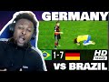 Germany 7 - 1 Brazil 2014 world cup semifinal [all goals and highlights REACTION]