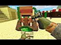 Minecraft Village Robbery - GMOD VR