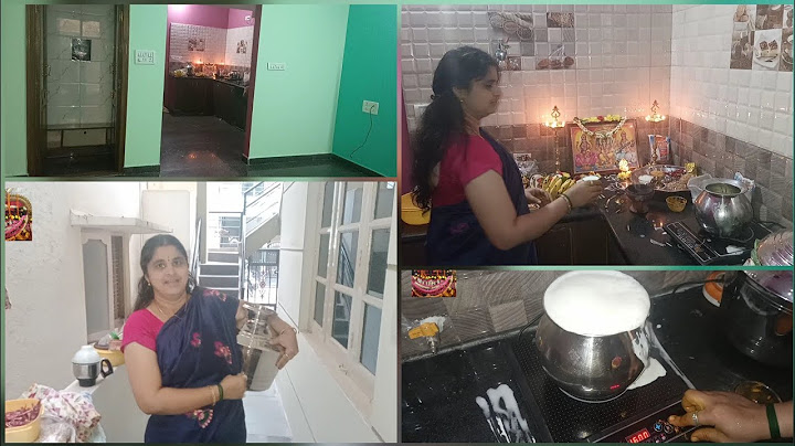 வாடகை வீட்டில் எப்படி பால் காய்ச்சலாம்# வாங்க வீட்டை சுற்றி பார்க்கலாம்#home warming milk boiling
