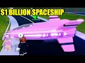 SECRET 1 BILLION CASH SPACESHIP | Roblox Jailbreak