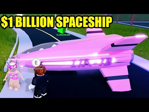 SECRET 1 BILLION CASH SPACESHIP | Roblox Jailbreak