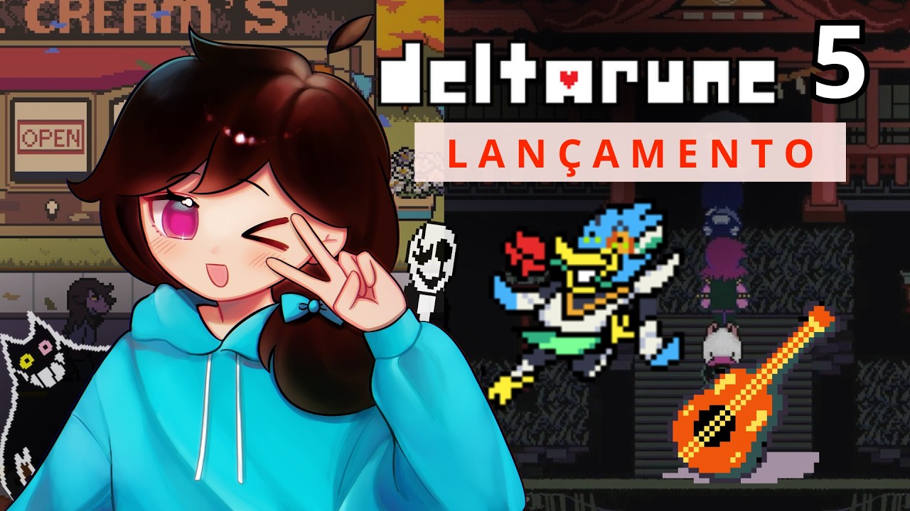 Jogando o CAPÍTULO 5 de Deltarune