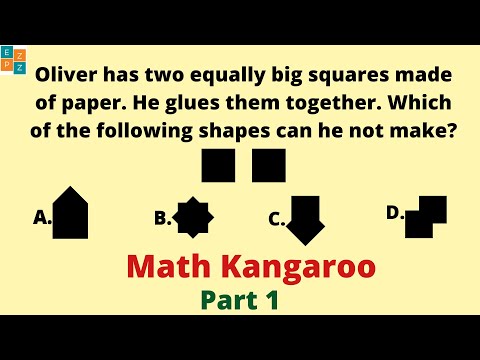 Math kangaroo Questions Part 1|| Educational Videos