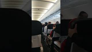 Turbulence On Turkish Airlines Flight To Monte