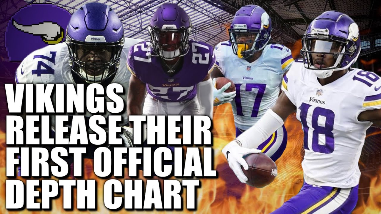 Vikings Release First OFFICIAL Depth Chart - YouTube