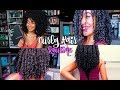 MY CURLY HAIR ROUTINE 3c 4a || Natural Hair Journey