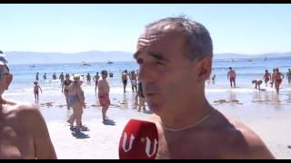 Ola de calor en España, cielos impredecibles en Galicia