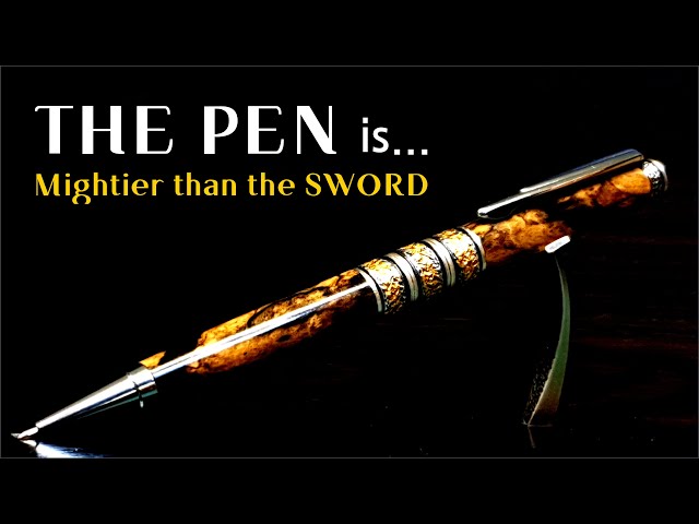 Mightier than the Sword Pen - The Workroom