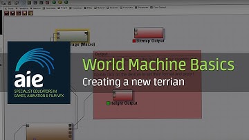 Creating terrain in world machine.