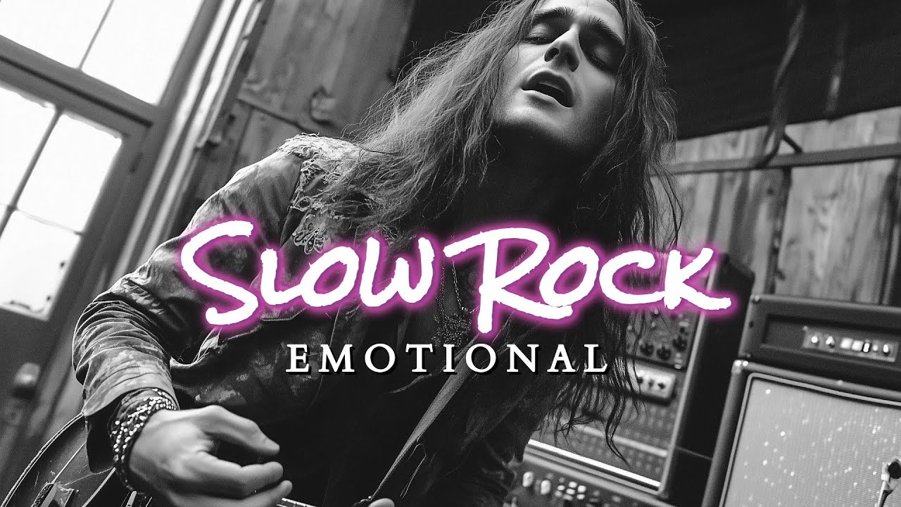 [RUSTIC Slow Rock Music] - Tearful Mix 🎧 - Rock | Soft Lounge | Nostalgic