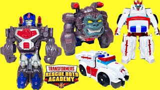 Transformers Rescue Bots Optimus Primal and Autobot Ratchet!