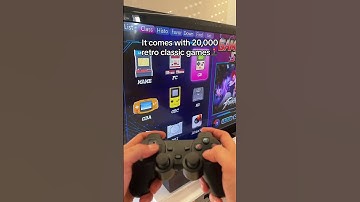 This console made my day! It comes with 20,000 retro games #retrogames #retroconsole #gaming