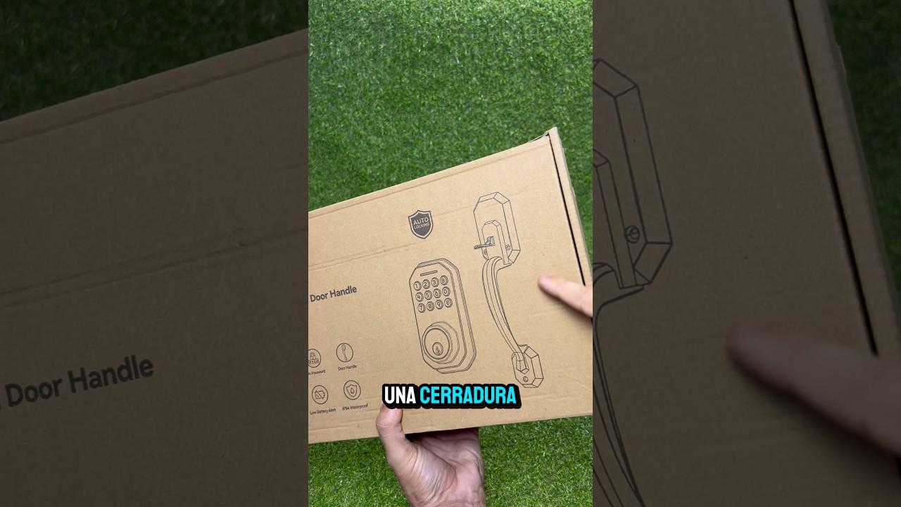 Video: Cerradura Inteligente SL03 con Teclado y Control por App