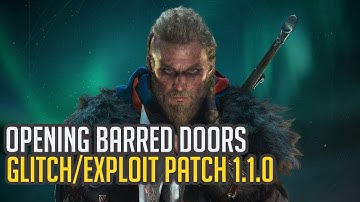 Assassins Creed Valhalla - Opening Barred Doors Glitch/Exploit