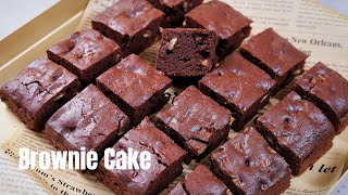 How to make the best ever Fudgy Brownie in 10 minutes 零失败黑巧克力布朗尼, 脆皮软心超级简单