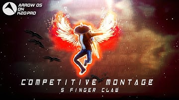 Competitive Montage⚡K20 Pro 90 fps In BGMI?⚡ Arrow Os + Quantic kernel⚡| Road To 150 Subs🥀