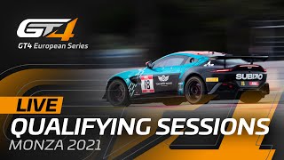 LIVE FROM MONZA - QUALIFYING - GT4 EUROPEAN SERIES 2021