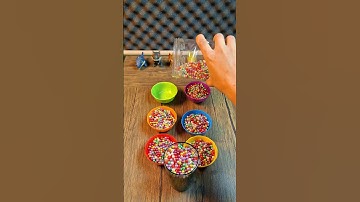 Trending Beads ASMR ◀️ Reverse Motion | Gentle Sounds and Rainbow Flow