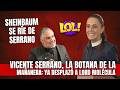 ¡Sheinbaum se ríe de Vicente Serrano! Ya es la botana de la mañanera