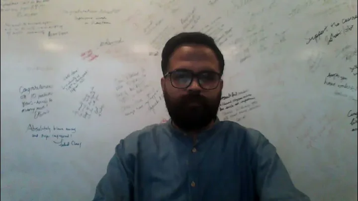 Amin Amir Andani at the UKaid Webinar