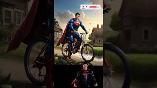 superhero is riding a bicycle?simpapa polyubila avengers marvel superhero shorts